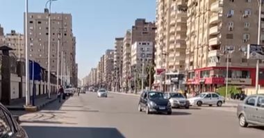 استقطاع حارة مرورية من شارع الهرم غدا لتركيب كمر خرسانى لمحور عمرو بن العاص