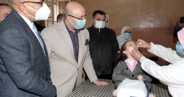  تطعيم شلل الأطفال .. محافظ بنى سويف : إستهداف 574 ألف طفل بالقرى والمدن