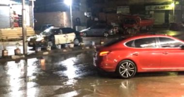 برودة شديدة وأمطار متوسطة تضرب مدينة المنصورة (فيديو)