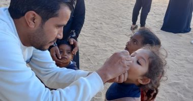فرق التطعيم بشمال سيناء تواصل انتشارها لتنفيذ حملة التطعيم ضد مرض شلل الأطفال