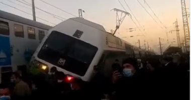 إصابة 22 شخصا على الأقل فى مترو طهران بعد خروجه عن مساره.. فيديو