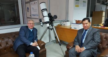 جامعة حلوان تتسلم أول قمر صناعى تعليمى من إنتاج وكالة الفضاء المصرية