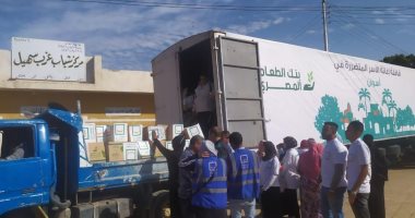 "حياة كريمة" توزع 7 آلاف كرتونة مواد غذائية وقافلة طبية بقنا وأسوان بصعيد مصر