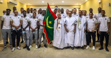 تسليم علم موريتانيا لقائد المرابطين لبدء الاستعداد لأمم أفريقيا 2021 بالكاميرون..صور