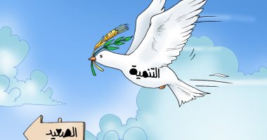التنمية في الصعيد بريشة فنان الكاريكاتير أحمد قاعود