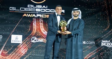مبابي سادس لاعب يتوج بجائزة جلوب سوكر لأفضل لاعب في العالم