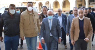 محافظ بورسعيد يشدد على الالتزام بالجدول الزمنى لإنشاء الجناح البحرى بمستشفى السلام