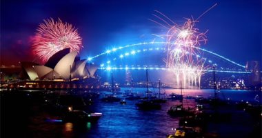 احتفالات أول دول العالم بــ2022.. أستراليا تستقبل العام الجديد بالألعاب النارية
