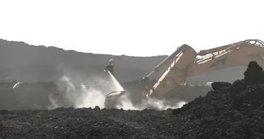 انطلاق أعمال إعادة بناء جزيرة لابالما بعد دمار خلفه أطول ثوران بركانى.. فيديو