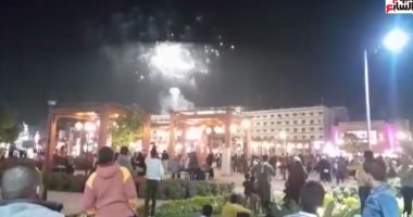ليلة رأس السنة.. الألعاب النارية تزين سماء أسوان احتفالا بـ عام 2022 (فيديو)