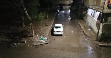 أمطار غزيرة تضرب الإسكندرية.. بث مباشر