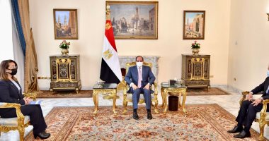 غادة والي للرئيس السيسي: مؤتمر دولى بمصر هذا العام حول مكافحة تهريب الآثار