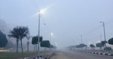 غلق طريق "شبرا – بنها" الحر أمام حركة السيارات بسبب الشبورة الكثيفة
