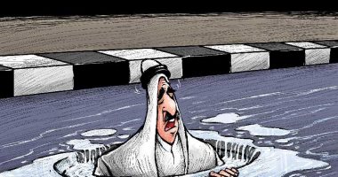 كاريكاتير اليوم.. صحيفة كويتية ترصد الأمطارالمتزايدة فى البلاد