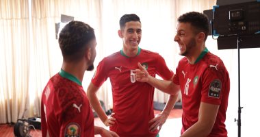 شاهد طموح وحماس نجوم المغرب قبل انطلاق كأس أمم أفريقيا.. فيديو وصور