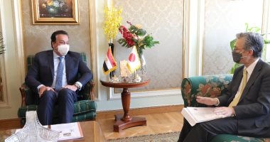 وزير التعليم العالي يستقبل السفير الياباني الجديد لبحث سبل تعزيز التعاون العلمي