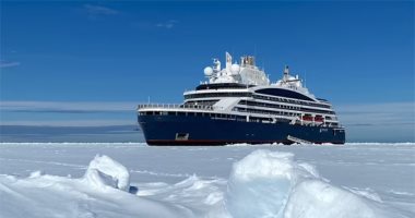 Brisant la glace, la France conçoit un navire capable de naviguer dans l’Arctique.. Photo