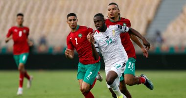 شوط أول سلبى بين منتخب المغرب ضد غانا فى أمم أفريقيا 2021.. صور