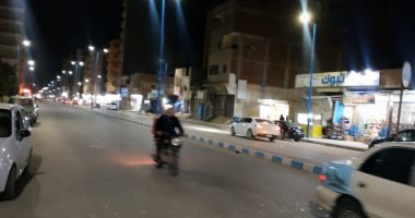 طقس بارد على مطروح ودرجة الحرارة 14 مئوية وخلو الشوارع من المارة.. لايف