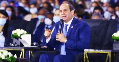 الرئيس السيسى: التغيير بالقوة قد يؤدى إلى خراب.. ومصر كانت هتبقى دولة أزمات