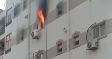 الحماية المدنية تسيطر على حريق فى شقة سكنية بالغردقة دون إصابات