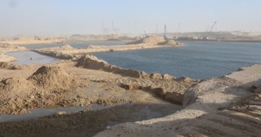 أعمال حفر ميناء السخنة