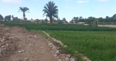 "ناصر" مواطن منياوى يتبرع بقطعة أرض لإنشاء طريق لخدمة أهالى قريته