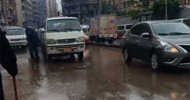 أمطار وصقيع على الإسكندرية فى منخفض جوى بارد.. فيديو لايف