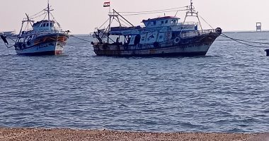 لليوم الثانى.. توقف حركة الصيد بميناء بورسعيد بسبب نوة الفيضة الكبرى