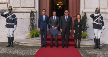 سفير مصر الجديد فى لشبونة يسلم رئيس البرتغال أوراق اعتماده