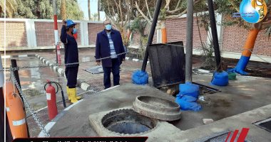 رئيس مياه سوهاج يوجه بإجراء الصيانة الدورية لكافة محطات الشرب والصرف بالمدن