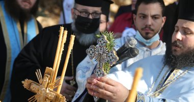 الكنيسة الأرثوذكسية فى الأردن تحتفل بعيد الغطاس بموقع معمودية السيد المسيح