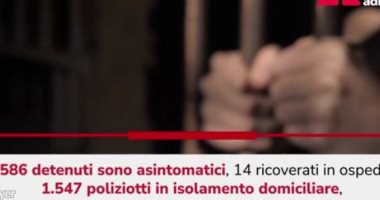 ارتفاع أعداد مصابى كورونا فى السجون الإيطالية للضعف خلال 10 أيام