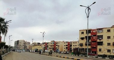 غيوم وانخفاض في درجات الحرارة بمحافظة بورسعيد.. لايف وصور