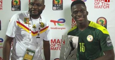شيخ ديانج يحصد جائزة أفضل لاعب في مواجهة السنغال ضد الرأس الأخضر