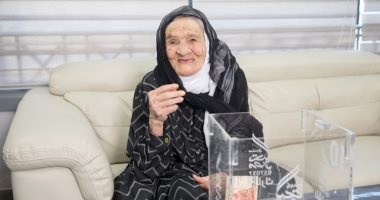  السيدة  فهيمة إبراهيم أكبر معمرة في مصر