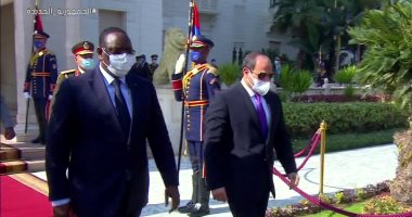أخبار مصر.. الرئيس السيسي يستقبل نظيره السنغالى فى قصر الاتحادية