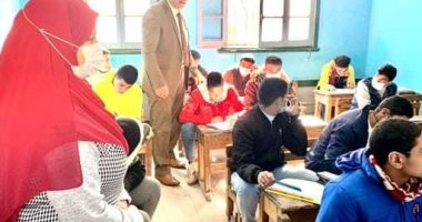 الوكيل الثقافى لأزهر الإسكندرية يتابع امتحانات النقل الثانوى 