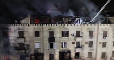 السيطرة على حريق مبنى تابع لوزارة الأوقاف بالحسين دون إصابات 