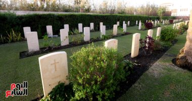 مقابر الكومنولث.. هِبة بورسعيد لضحايا الحرب العالمية.. لوحة هندسية ذات تناسق حضارى