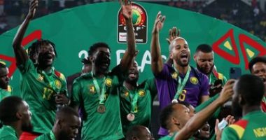 مراسم تتويج منتخب الكاميرون ببرونزية كأس الأمم الأفريقية.. فيديو