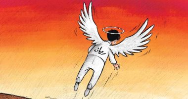 الطفل المغربى ريان من باطن الأرض إلى عنان السماء.. فى كاريكاتير كويتى