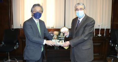 وزير الكهرباء يستقبل سفير اليابان بالقاهرة لبحث سبل التعاون بين البلدين