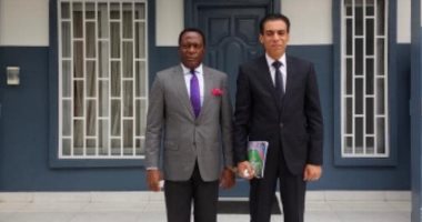 السفير المصرى فى مالابو يلتقى رئيس الجامعة الوطنية بغينيا الاستوائية