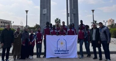 جامعة حلوان تشارك بملتقى الصداقة الدولى الأول لشباب الجامعات بجامعة المنصورة