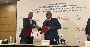 التوقيع على اتفاق إدارة صندوق التكيف لأمانة منطقة التجارة الحرة القارية الأفريقية