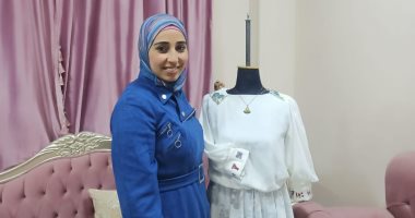 أول فستان ذكى مصرى.. يدعم السياحة ومسحة واحدة للبار كود تعرف تاريخ بلدك.. فيديو