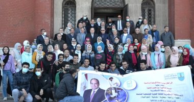 جامعة الإسكندرية تطلق قافلة خدمية متكاملة إلى قرى حياه كريمة