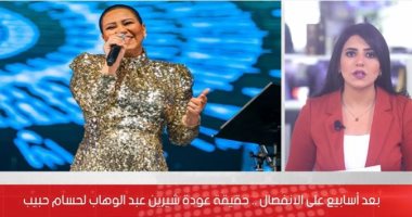 تليفزيون اليوم السابع يكشف حقيقة عودة شيرين عبد الوهاب لحسام حبيب