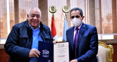 محافظ الغربية يستقبل أعضاء الاتحاد المصرى لكمال الأجسام قبل انطلاق بطولة الجمهورية